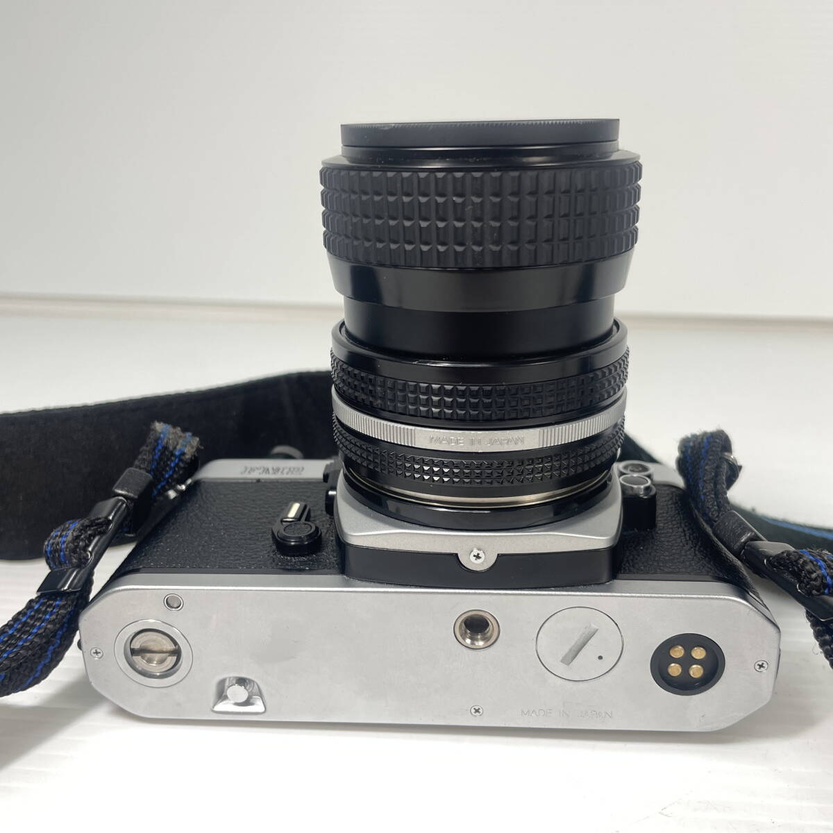 2511M1608 Nikon Nikon пленочный фотоаппарат New FM2 серебряный корпус / линзы Zoom-NIKKOR 35~70mm 1:3.3~4.5 электризация проверка settled 