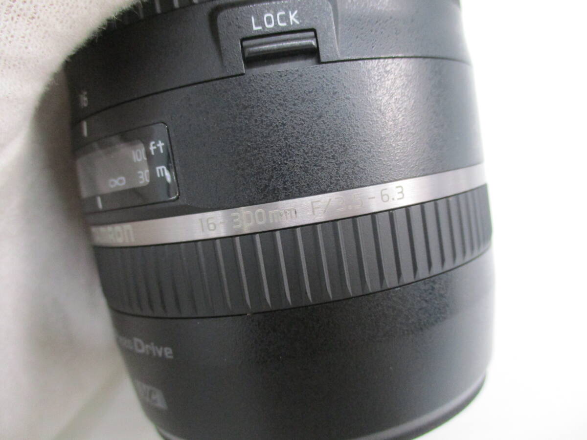 2510M3703 TAMRON タムロン AFレンズ B016 16-300mm F/3.5-6.6 Piezo Drive Canon用現状品_画像3