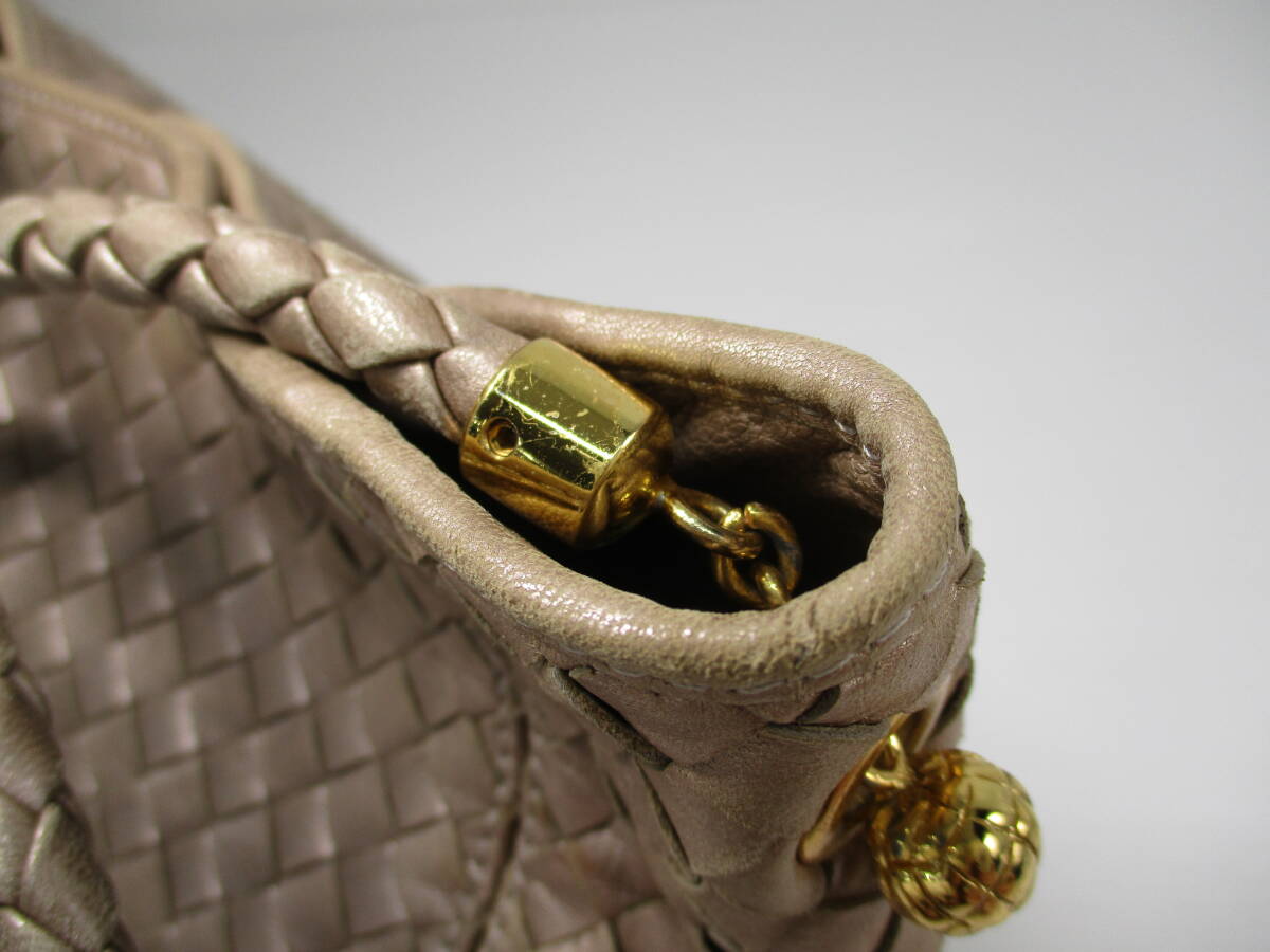 2511M0617 BOTTEGA VENETA Bottega * Veneta сетка сумка на плечо Vintage 