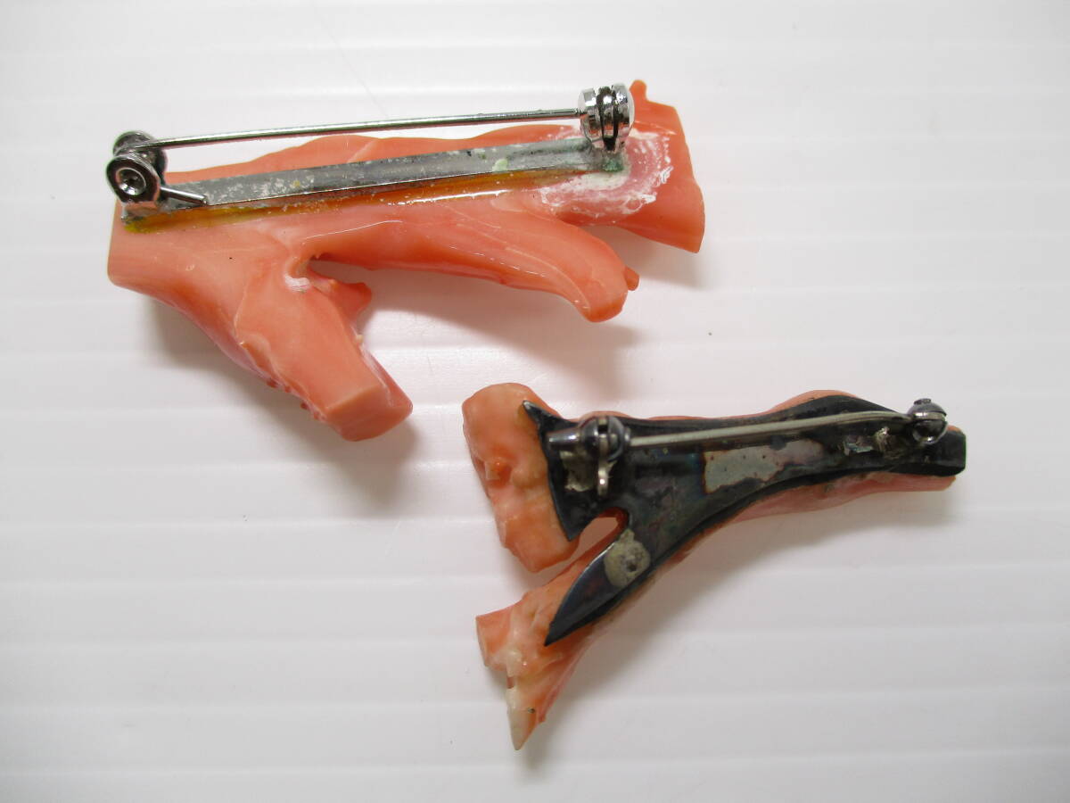 2511M2005.. коралл ветка коралл . дерево камни не в изделии разрозненный / брошь и т.п. полная масса примерно 75g