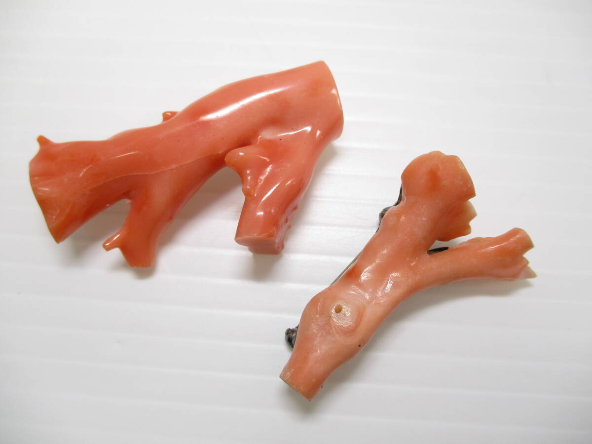 2511M2005.. коралл ветка коралл . дерево камни не в изделии разрозненный / брошь и т.п. полная масса примерно 75g