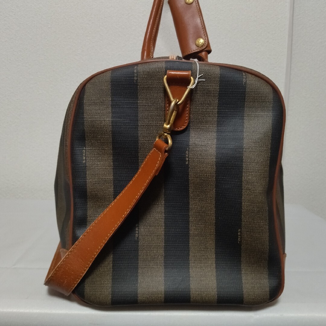 Fendi pe can рисунок 2way сумка "Boston bag" путешествие для сумка