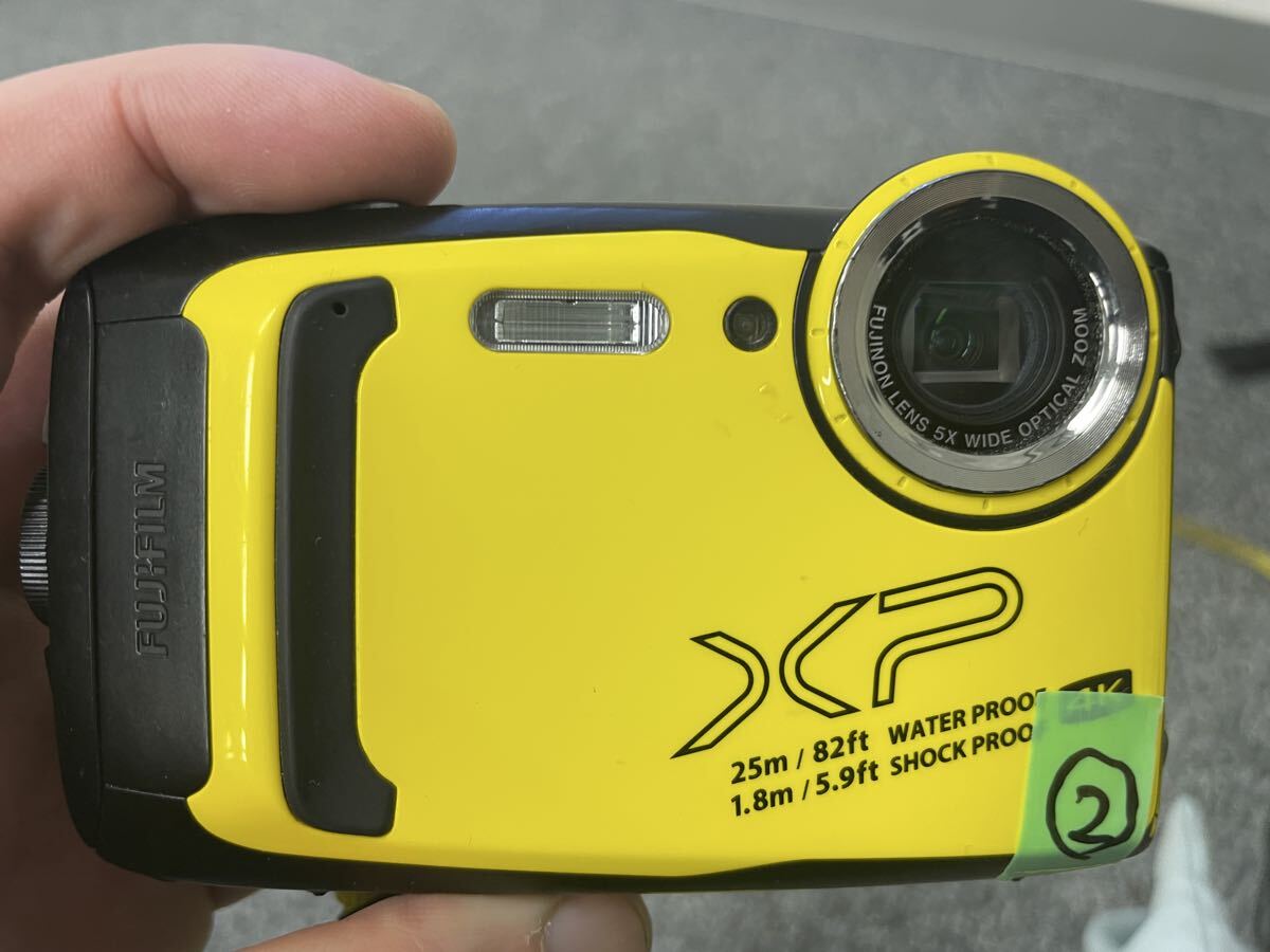  компактный цифровой фотоаппарат FUJIFILM Fuji плёнка XP140 желтый ②
