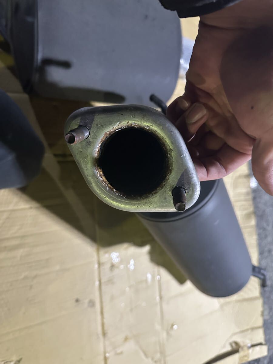 日産　フーガハイブリット　DAA-HY51 純正　マフラーリア _画像6