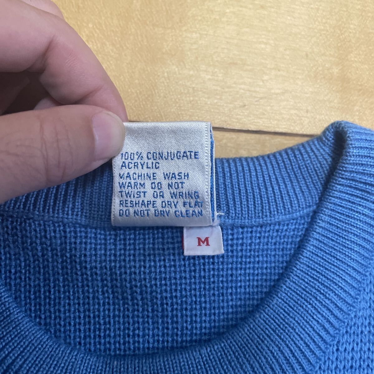 70s ヴィンテージ Ocean Pacific スノータグ オールドサーフ ニット セーター_画像4