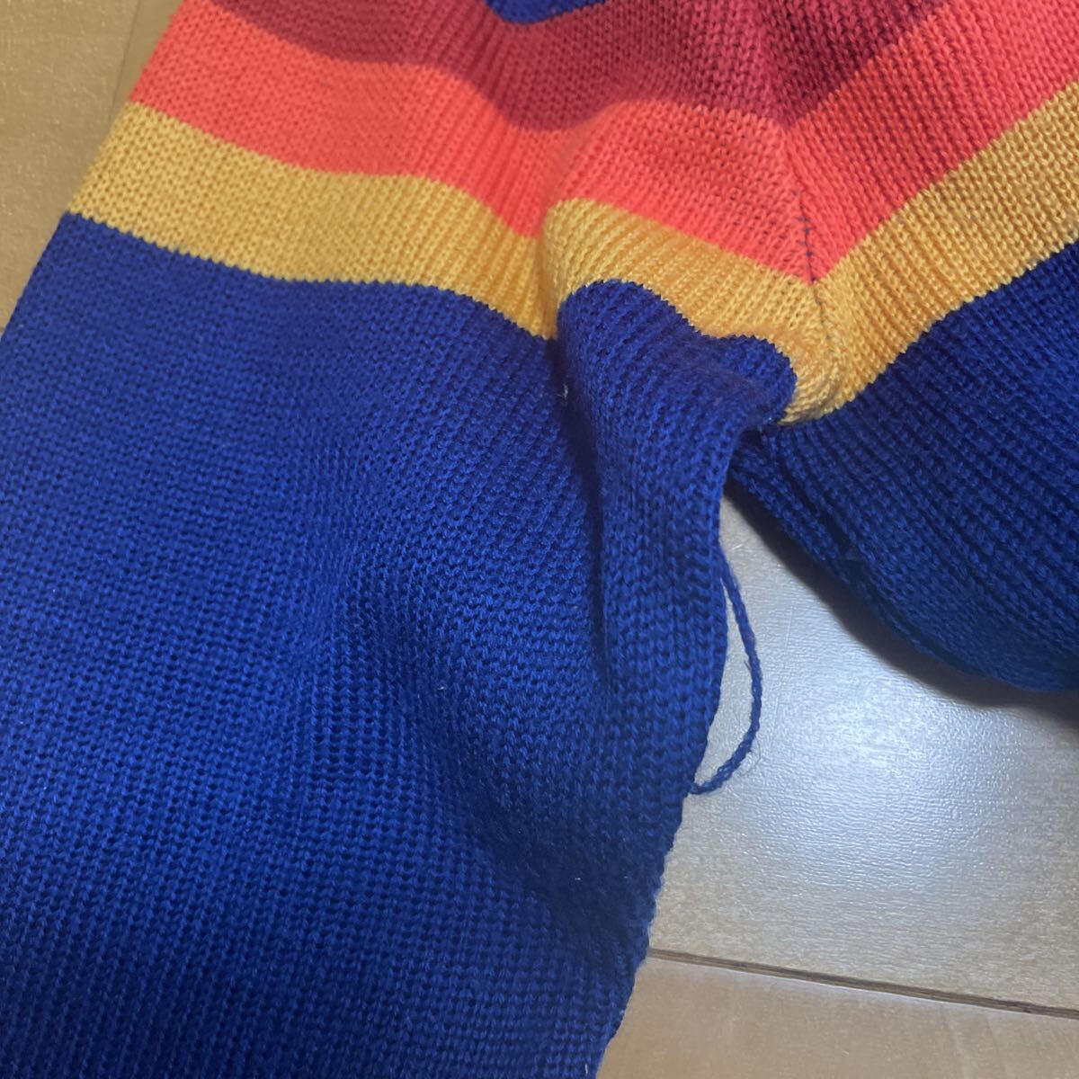 70s ヴィンテージ Ocean Pacific スノータグ オールドサーフ ニット セーター_画像6