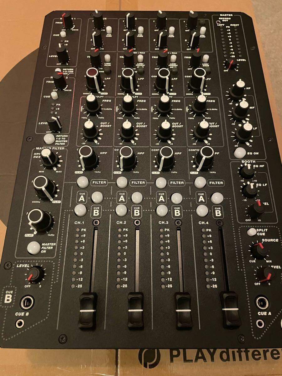 Playdifferently MODEL 1.4 4 канал * аналог DJ миксер Made in UK