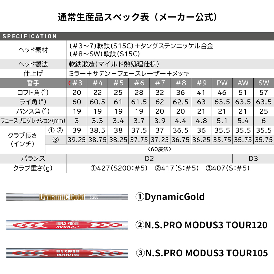 【新品】スリクソン ZXi7 アイアン 6本セット NSプロ モーダス3 ツアー120 (S) _画像10