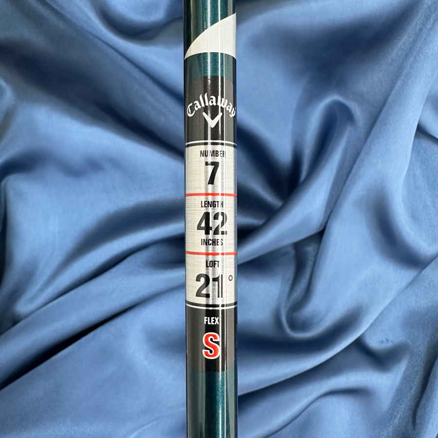 【新品】キャロウェイ エリート スタンダード 7W 21度 純正 ベンタス グリーン 5/S 日本正規品 ELYTE STD_画像7