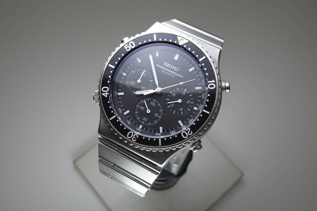SEIKO SPEEDMASTER CHRONOGRAPH 7A28-7040 クオーツ 15石　D0109_画像1