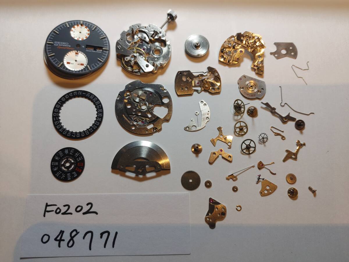 【名機 6138搭載】セイコー 5スポーツ スピードタイマー 6138-0010 21石 自動巻 クロノグラフ 1970年製　G0201_画像7