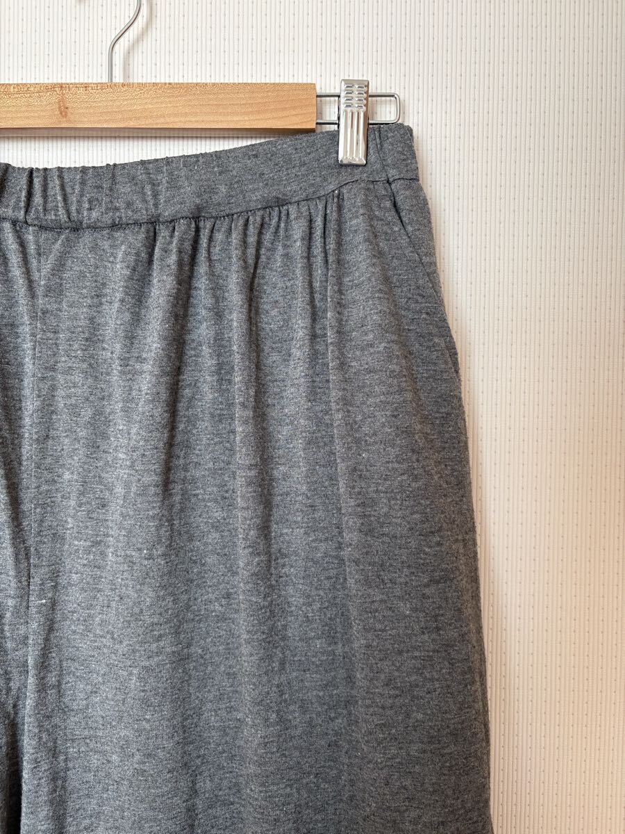  прекрасный товар * Frapbois FRAPBOIS юбка-брюки * половина край длина брюки * легкий брюки * серый деформация брюки 
