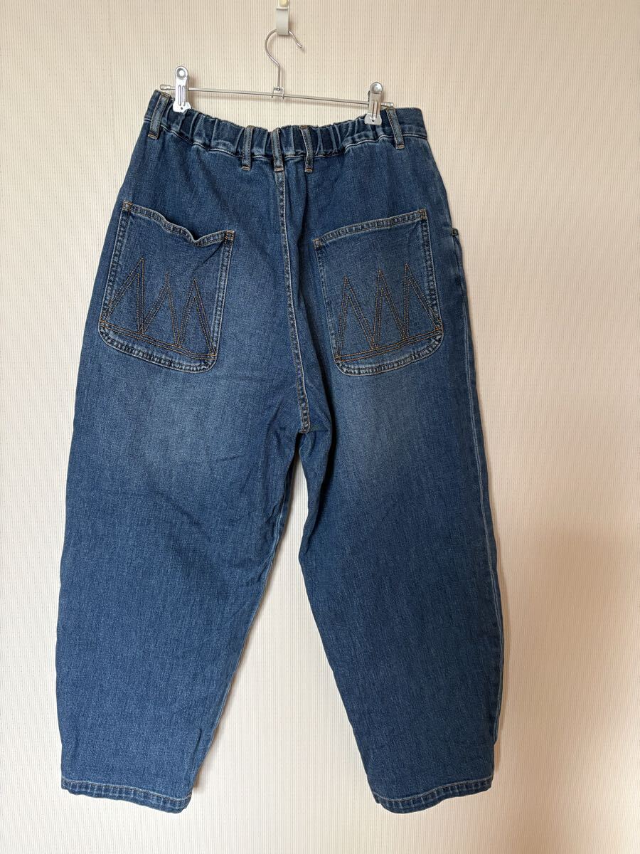 1 раз надеты прекрасный товар * Frapbois FRAPBOIS конический джинсы *ji- хлеб Denim брюки * размер 2