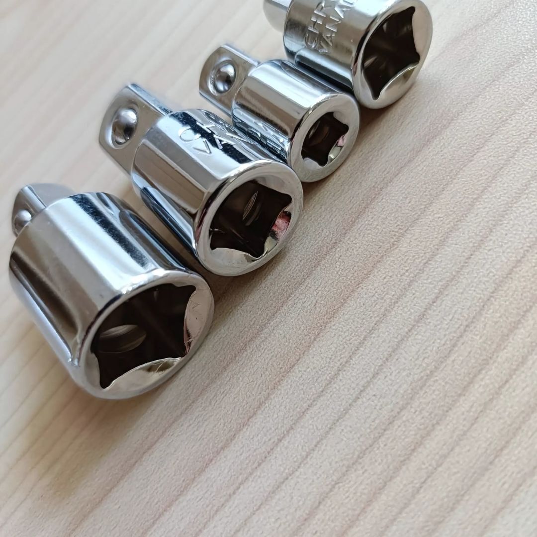 ソケットアダプターセット ソケットレンチ 変換 大工道具 自動車 整備 工具セット 大量 DIY ソケットアダプター コンパクト 激安_画像2