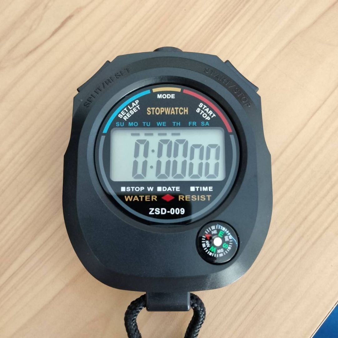 ストップウォッチ タイマー 新品 計測 スポーツ 時計 アラーム デジタル 表示 日付 工具 激安_画像8