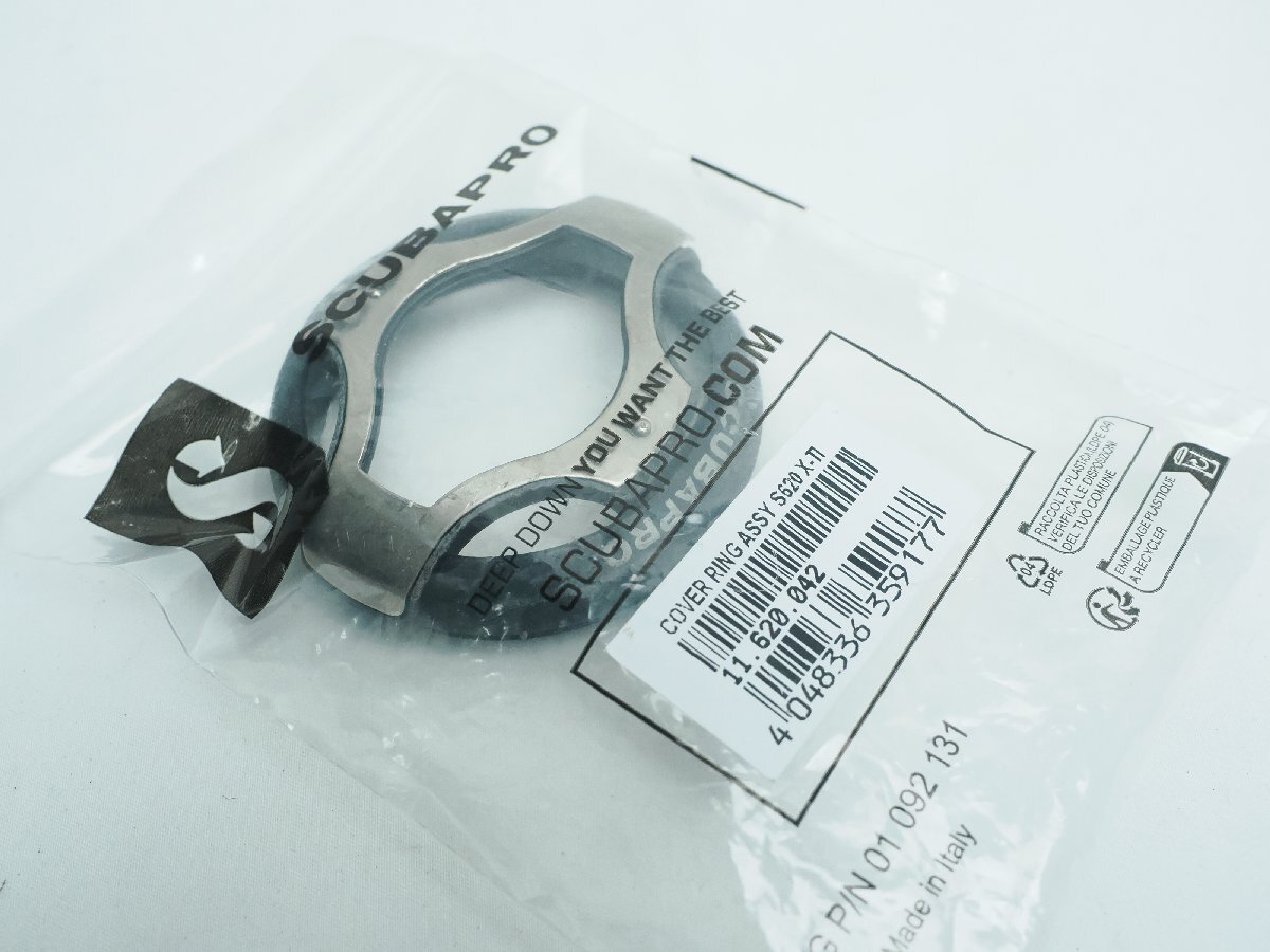 SCUBAPRO スキューバプロ COVER RING ASSY S620X－Ti 11.620.042 フェイスカバー スキューバダイビング用品 [C9-65118]_画像1