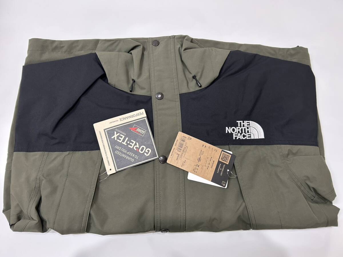 【未使用】THE NORTH FACE ノースフェイス マウンテン ライトジャケット NTニュートープ NP62450 Lサイズ【護12】_画像9
