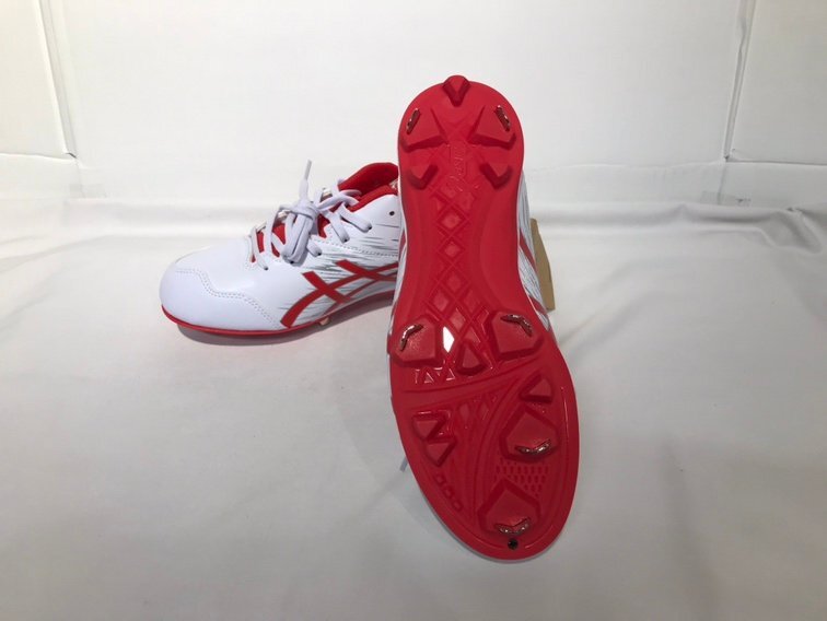 【未使用】アシックス NEOREVIVE 4 ネオリバイブ (1123A022-101) 25.5cm 野球スパイクシューズ_画像2