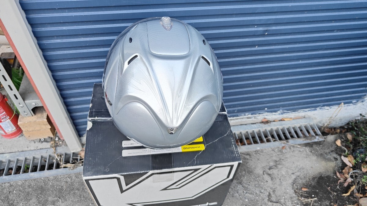 ROW CRUZ новый товар шлем серебряный XXL хранение товар 