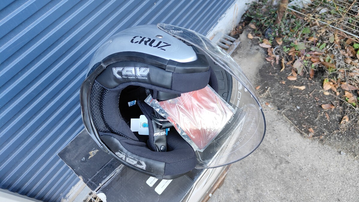 ROW CRUZ новый товар шлем серебряный XXL хранение товар 