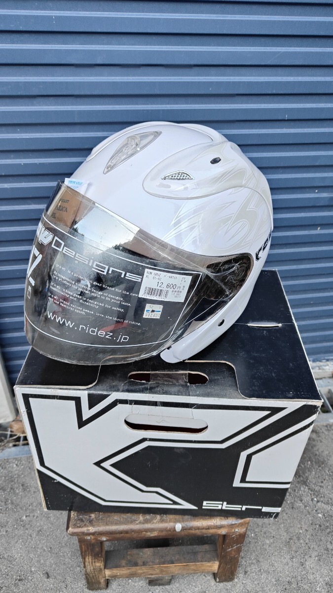 ROW CRUZ новый товар шлем XL жемчужно-белый хранение товар белый 