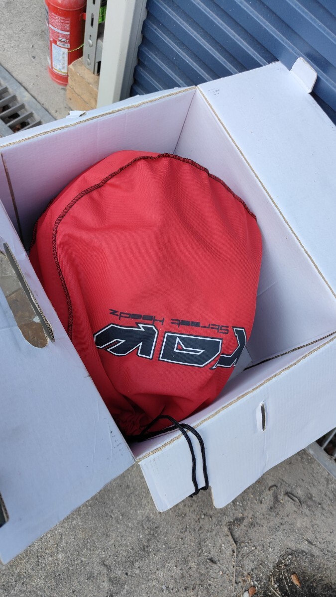 ROW CRUZ новый товар шлем XL жемчужно-белый хранение товар белый 