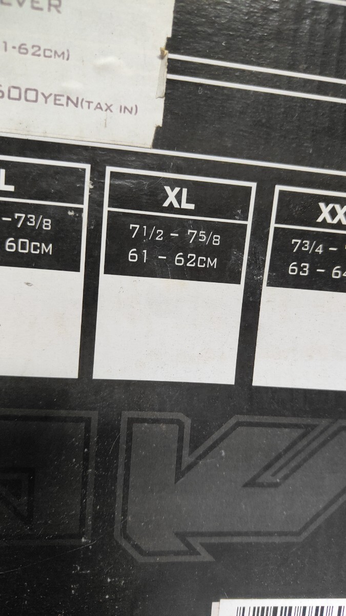 ROW CRUZ новый товар шлем XL жемчужно-белый хранение товар белый 