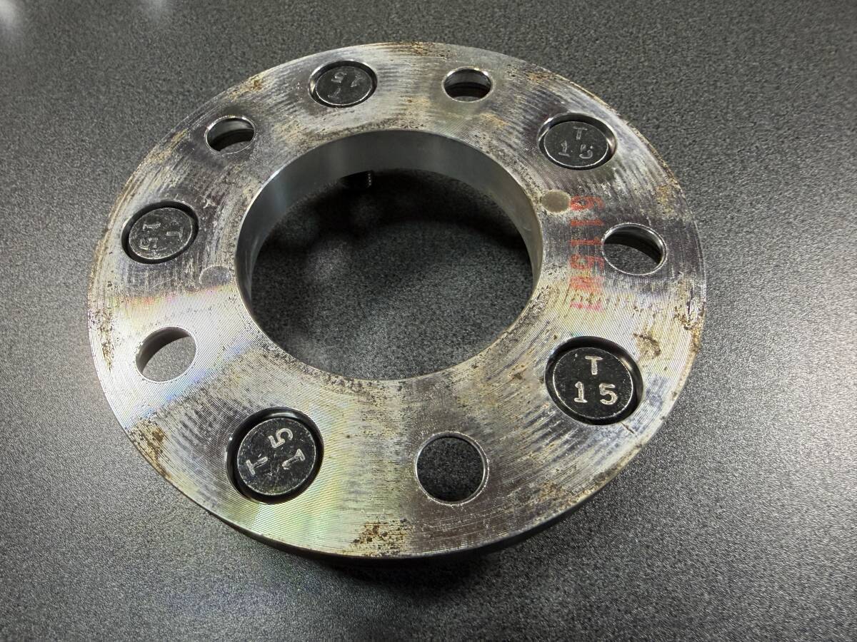 KYO-EI製15mm厚ワイドトレッドスペーサー トヨタ車用5H-114.3 NAPAC規格取得品 クロモリスタッド_画像3