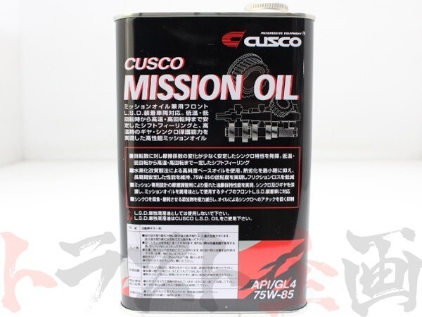 CUSCO クスコ ミッションオイル API/GL4 SAE/75w-85 1L 1本のみ フロントデフ専用 010002M01 トラスト企画 (332171022_画像3