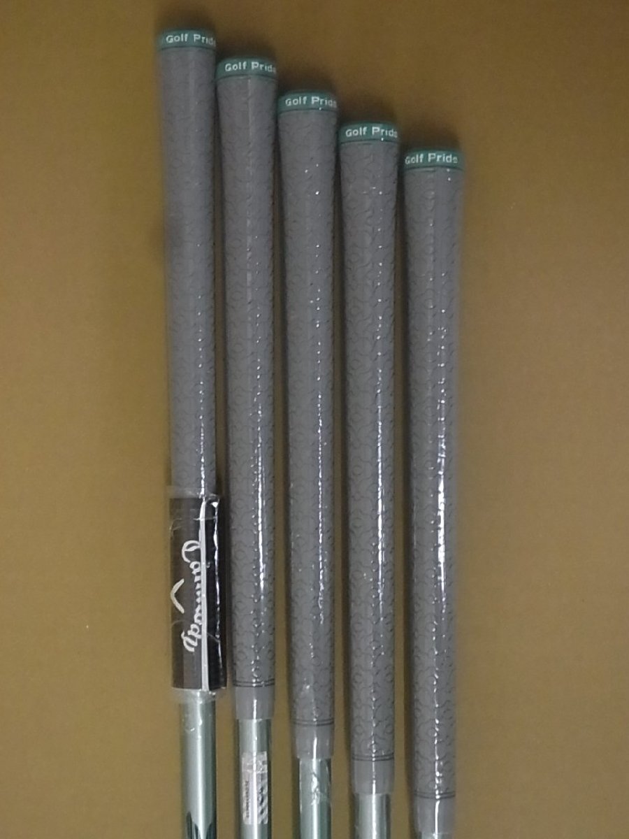 【新品】 キャロウェイ エリート 2025 ELYTE MAX FAST　LIN・Q for Callaway (40L) #7~SW 5本組 ￥148,500_画像5