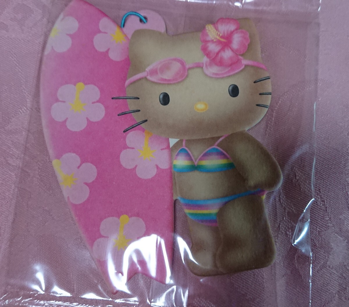 ハローキティ サンリオ HELLO KITTY 激レア 2001年〜2002年 日焼けキティ ギャルキティ タグ 未開封_画像2