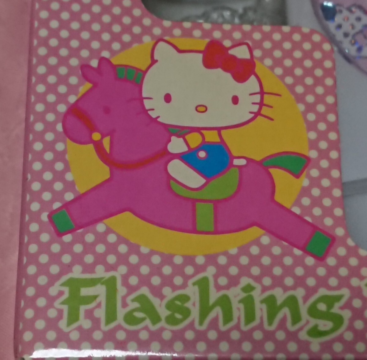 ハローキティ HELLO KITTY キティちゃん サンリオ 時計 レア フラッシング ライト クロック_画像5