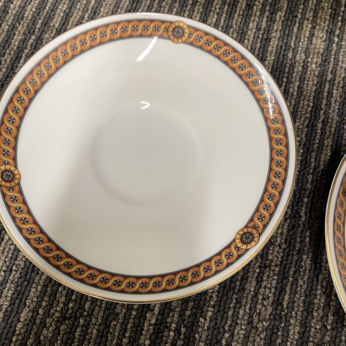 2客セットWEDGWOOD ウェッジウッド カップ ソーサー ティーカップ 金彩 洋食器　コモドアカップ_画像6
