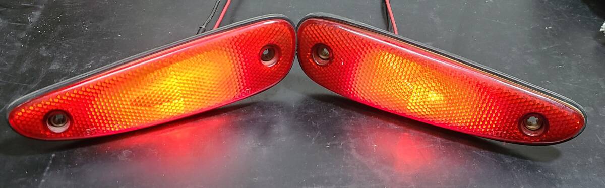 マツダ RX-7 FD3S リア サイドマーカーレンズ 左右セット_画像2