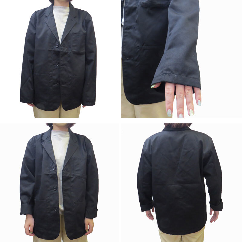 【売り切り特価！セール！】United Athle Works T/C ドライバーズ ジャケット T/Cツイル　ブラックー Mサイズ_画像3