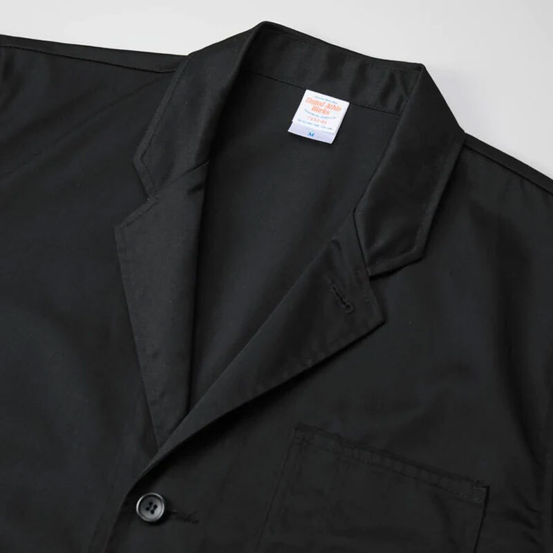 【売り切り特価！セール！】United Athle Works T/C ドライバーズ ジャケット T/Cツイル　ブラックー Mサイズ_画像5