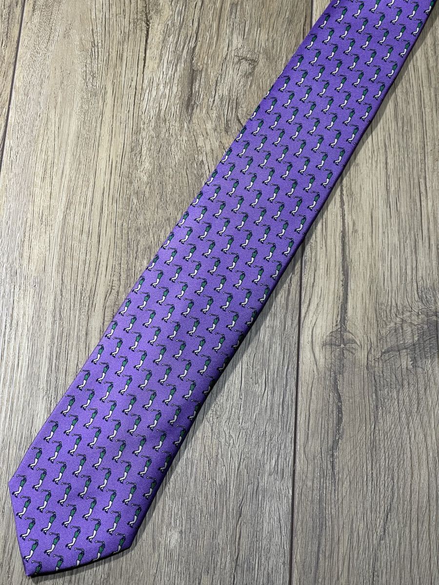 ほぼ未使用 ″POLO RALPH LAUREN″ ポロラルフローレン 細身 ゴルフ ブランドネクタイ 511061_画像2