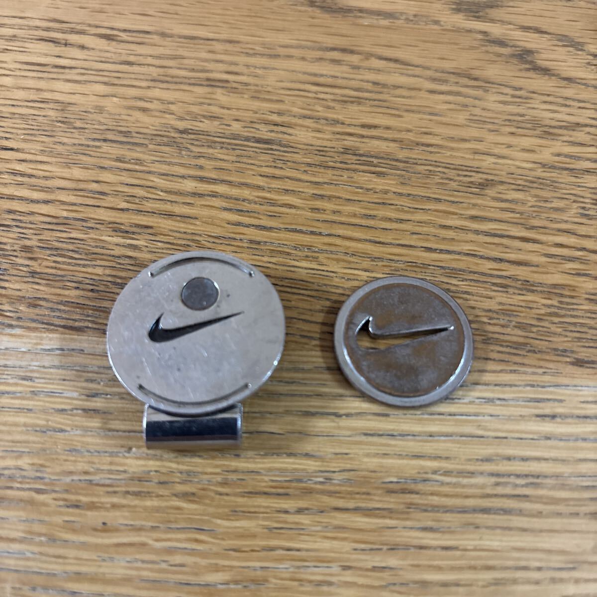 ナイキゴルフ　クリップマーカー　シルバーカラー　送料込_画像2