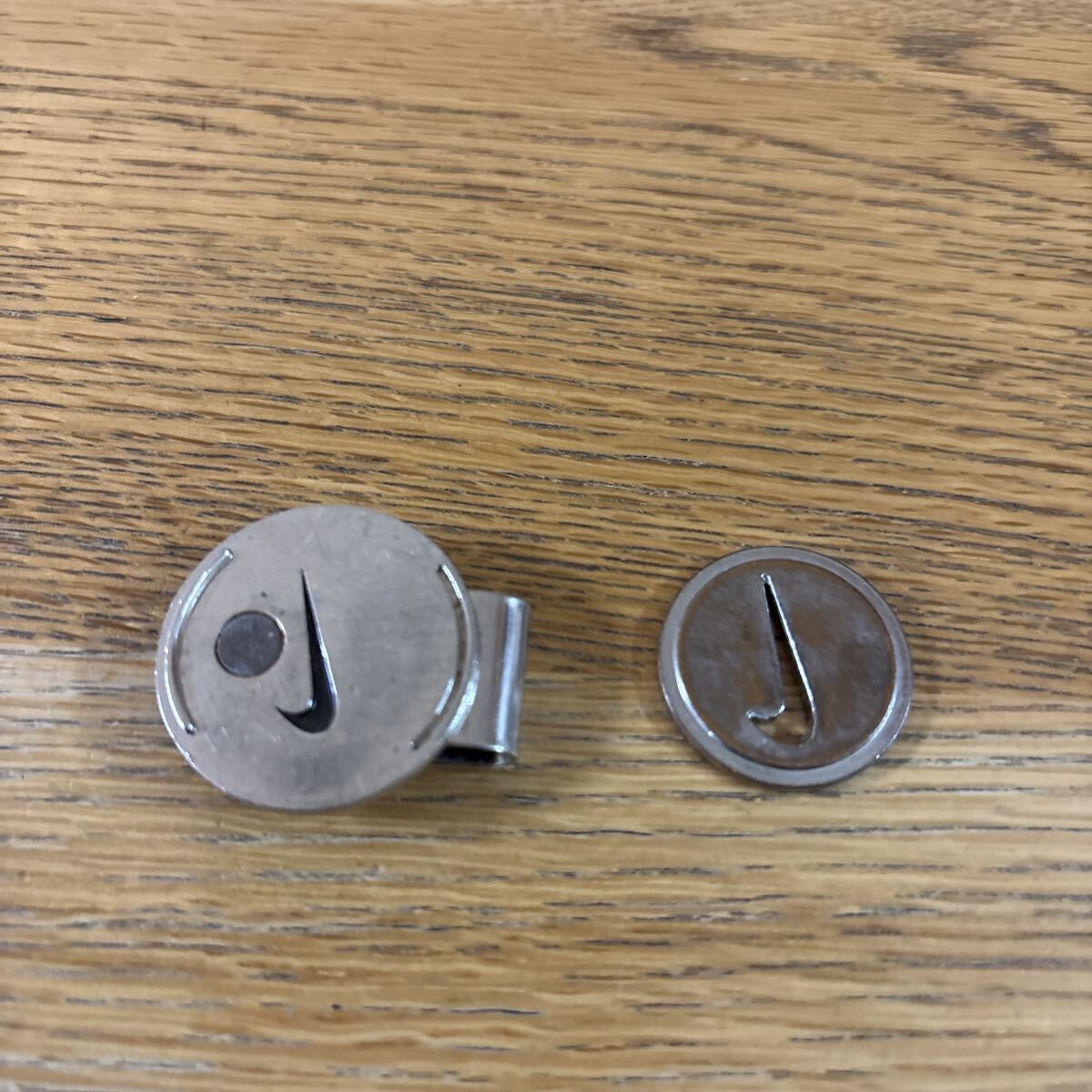 ナイキゴルフ　クリップマーカー　シルバーカラー　送料込_画像3