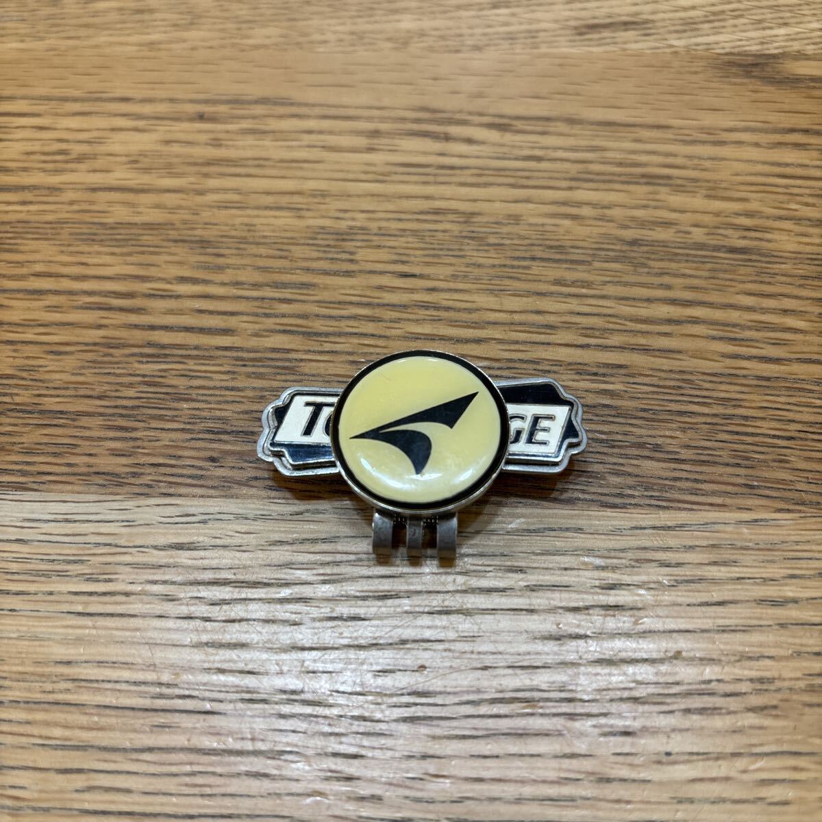 ブリヂストン　ツアーステージ　クリップマーカー　ブラック×ホワイト×シルバー　送料込_画像1