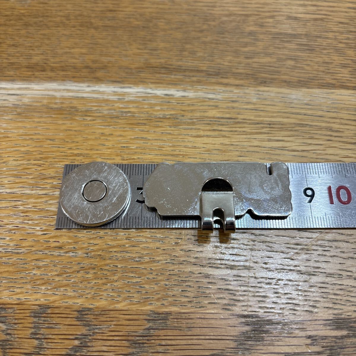 ルコック　スポルティフ　ゴルフ　クリップマーカー　トリコロールカラー×シルバー　送料込_画像8