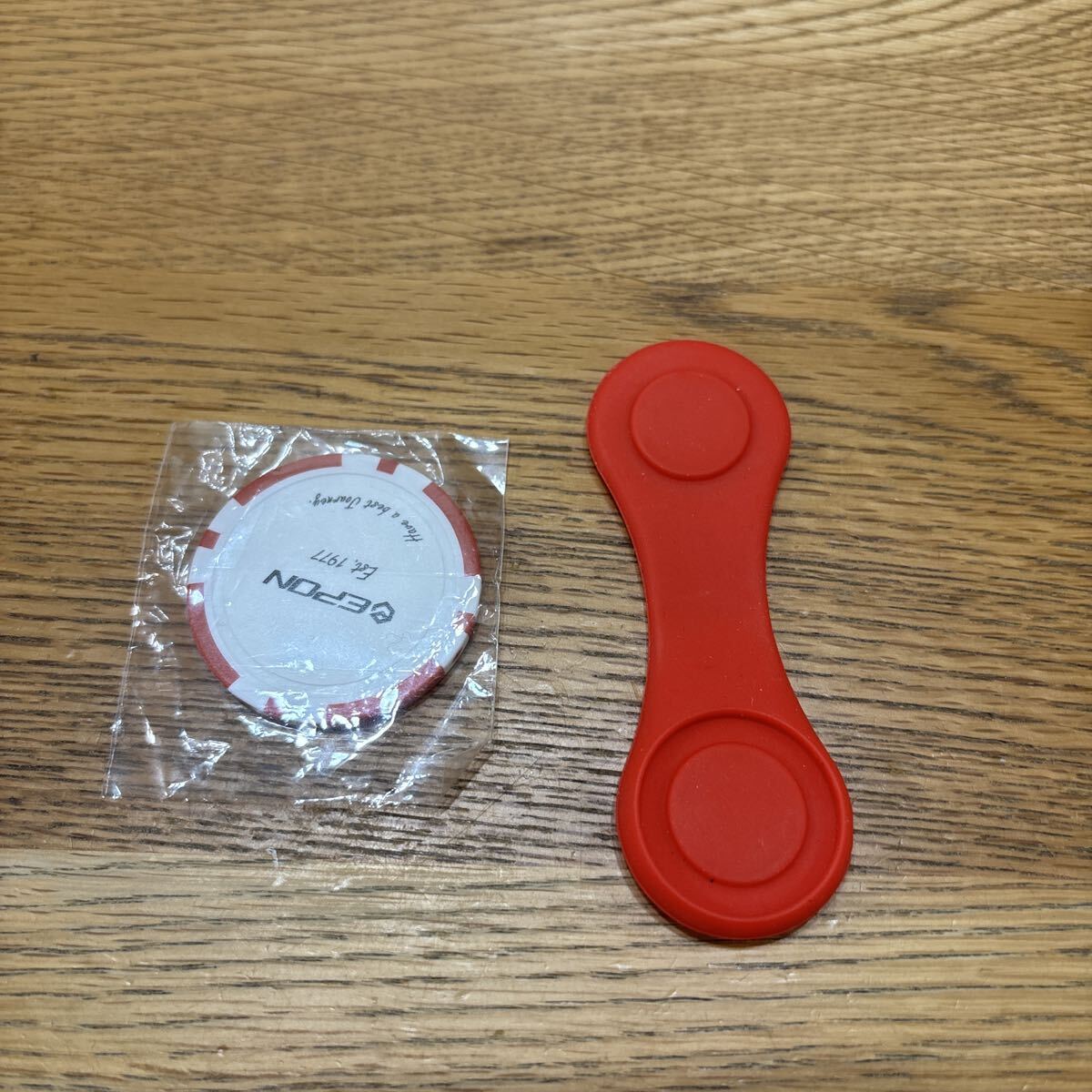 EPON エポン　ゴルフボールマーカーマーカー　レッド　未使用品　送料込 _画像7