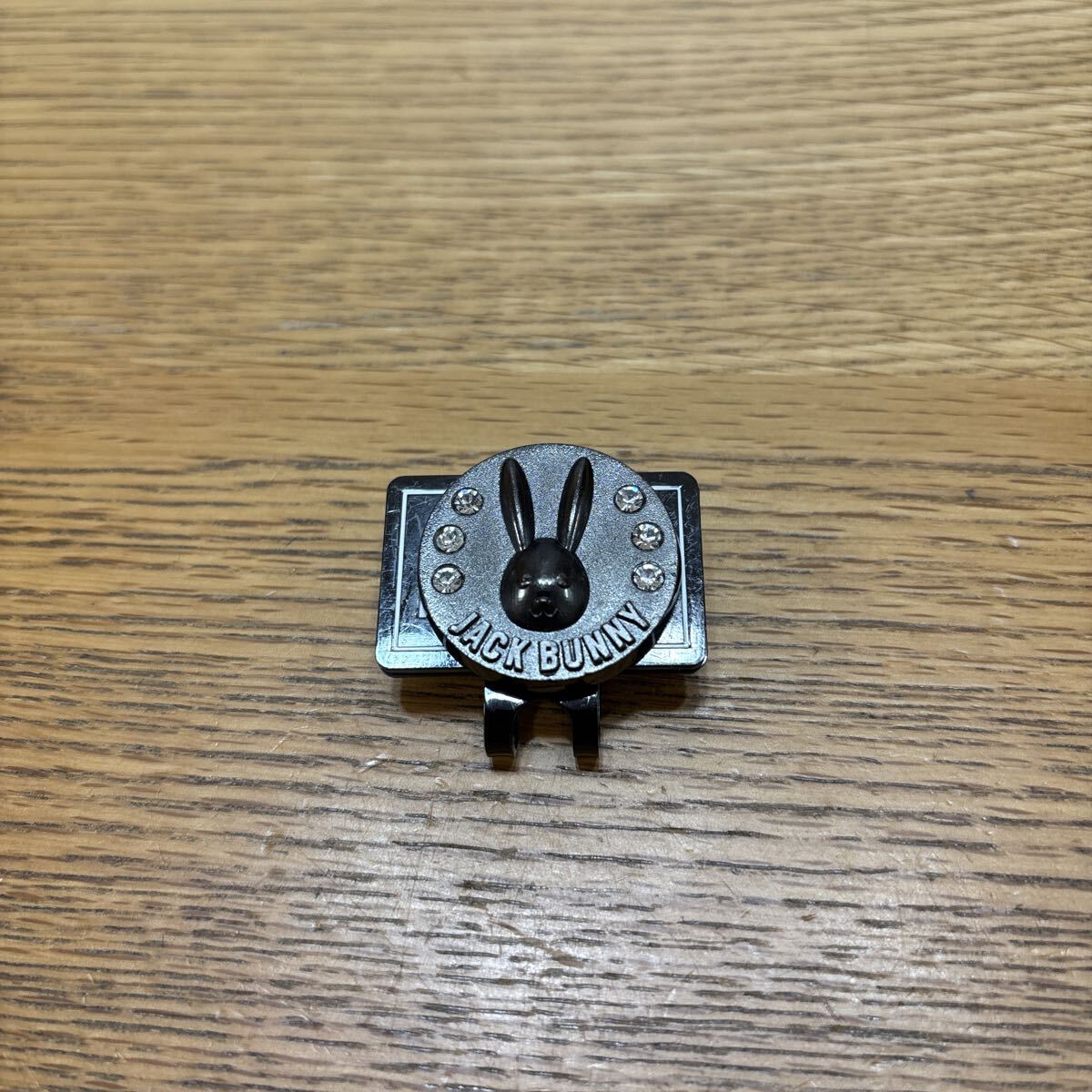 JB ジャックバニー　ゴルフ クリップマーカー　ガンメタリックカラー　送料込_画像1