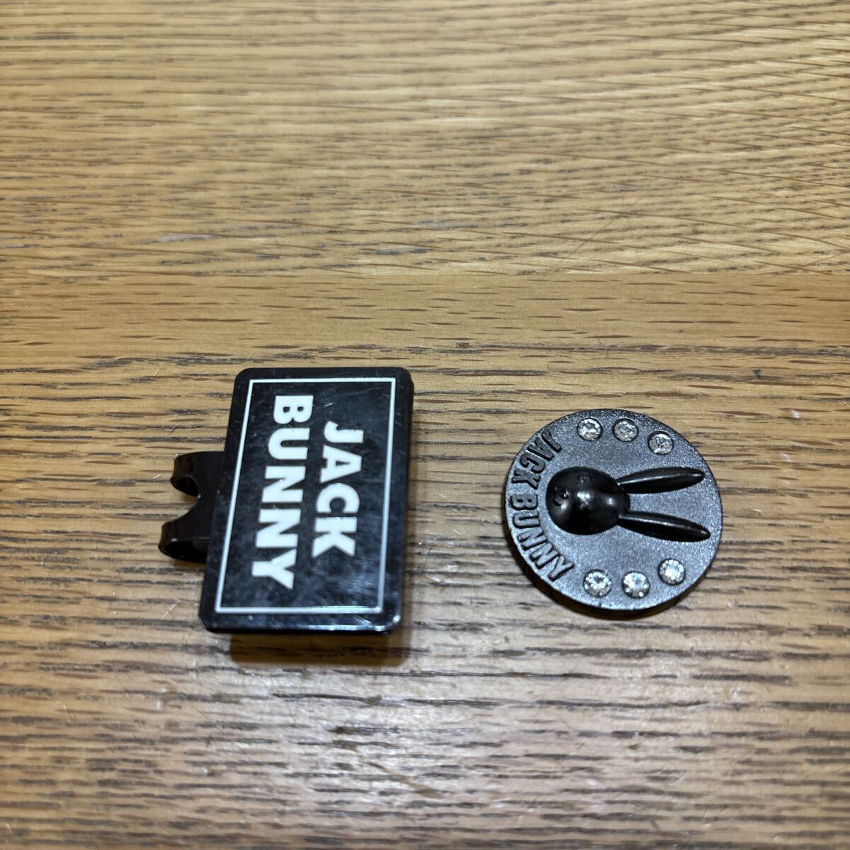 JB ジャックバニー　ゴルフ クリップマーカー　ガンメタリックカラー　送料込_画像3