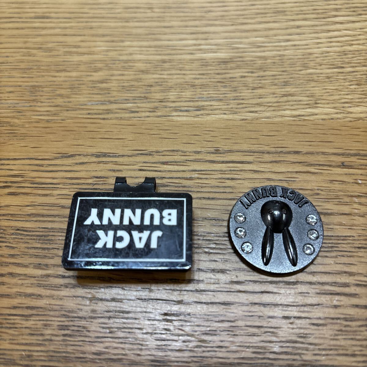 JB ジャックバニー　ゴルフ クリップマーカー　ガンメタリックカラー　送料込_画像4