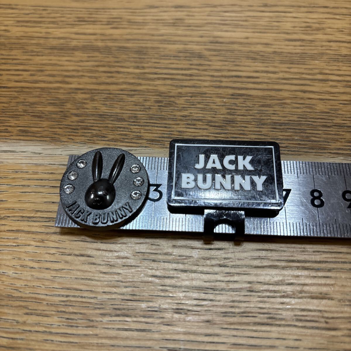JB ジャックバニー　ゴルフ クリップマーカー　ガンメタリックカラー　送料込_画像7