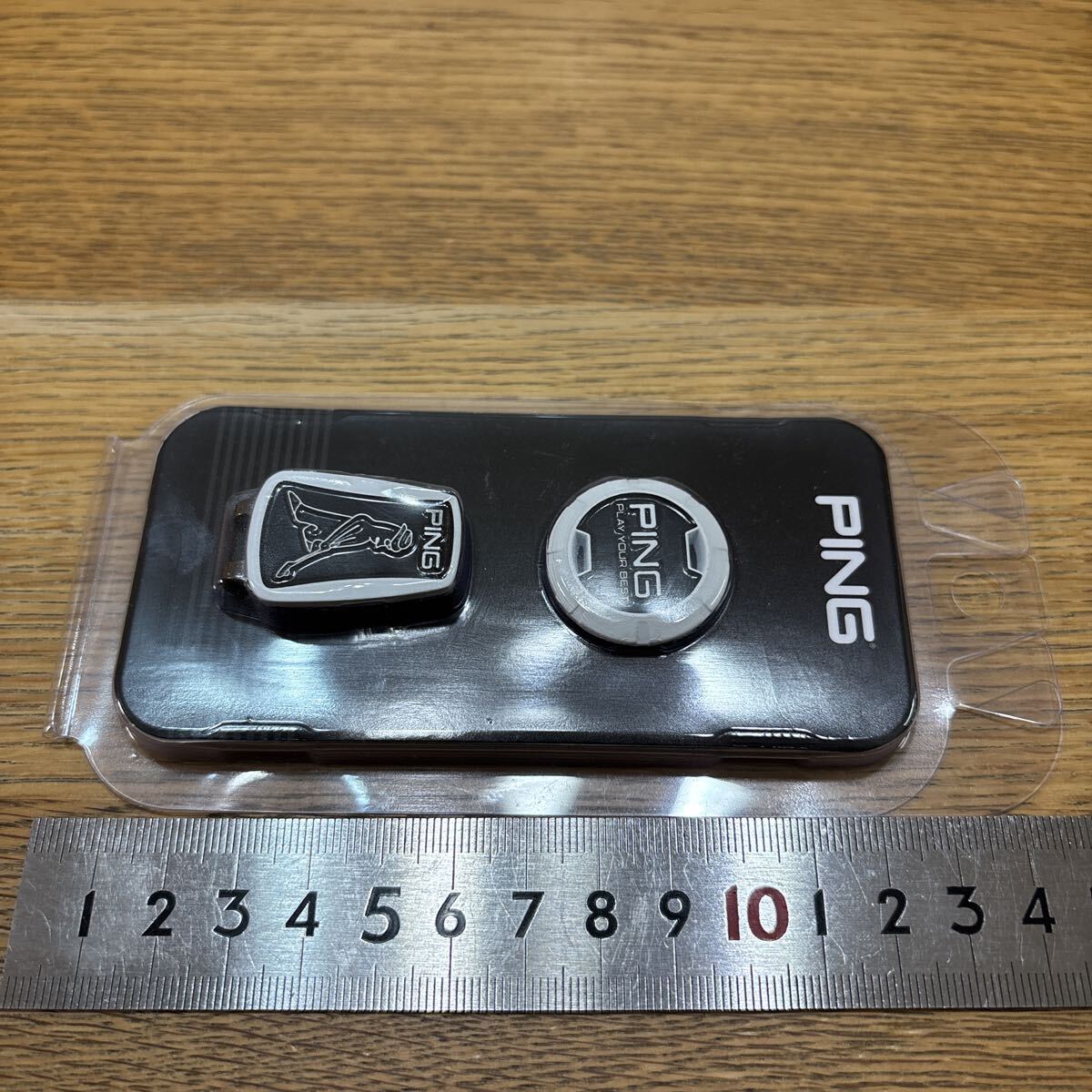 Ping ゴルフ　クリップマーカー　ホワイト×ブラック×シルバー　未使用品　送料込_画像7
