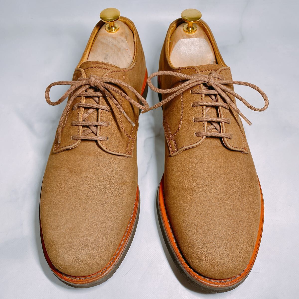 【早い者勝ち】【スピード発送】 REGAL リーガル プレーントゥ スエード ブラウン_画像1