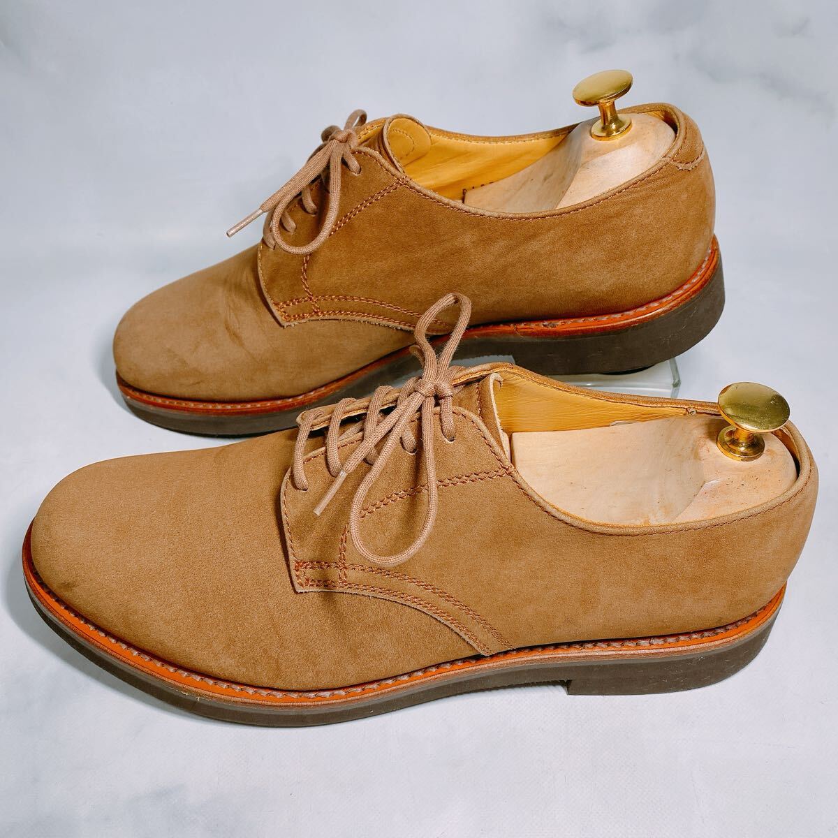 【早い者勝ち】【スピード発送】 REGAL リーガル プレーントゥ スエード ブラウン_画像3