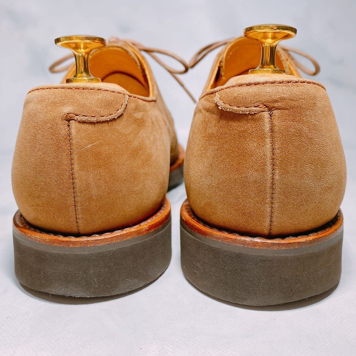 【早い者勝ち】【スピード発送】 REGAL リーガル プレーントゥ スエード ブラウン_画像6